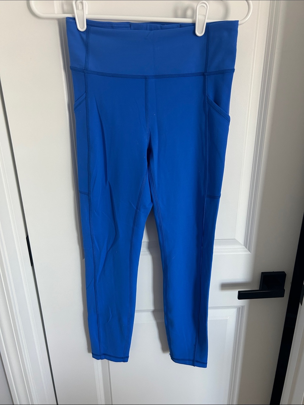 lululemon athletica Royal Blue High-Rise Leggings with Side Pockets